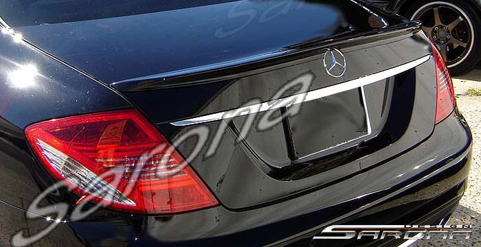 Custom Mercedes CL  Coupe Trunk Wing (2007 - 2014) - $290.00 (Manufacturer Sarona, Part #MB-045-TW)
